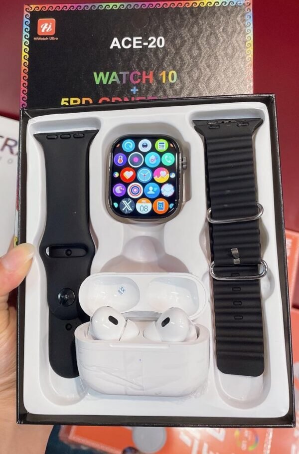 smartwatch combo mini plata